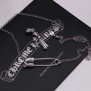 Crowe heart cross necklace of love